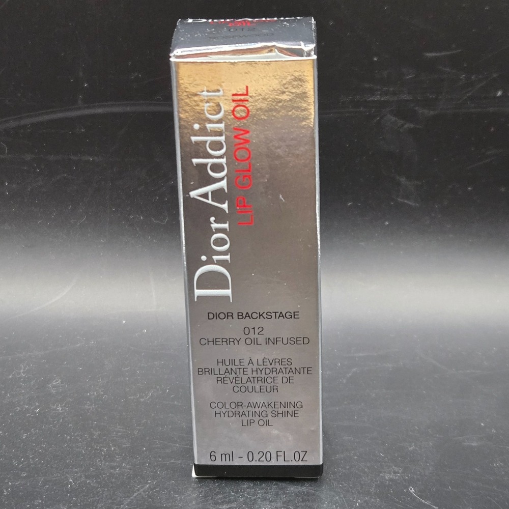 Christian Dior Addict Lip Glow Oil ~Cherry Oil 012 Rosewood (6ml) 0.20 oz. - Picture 3 of 6